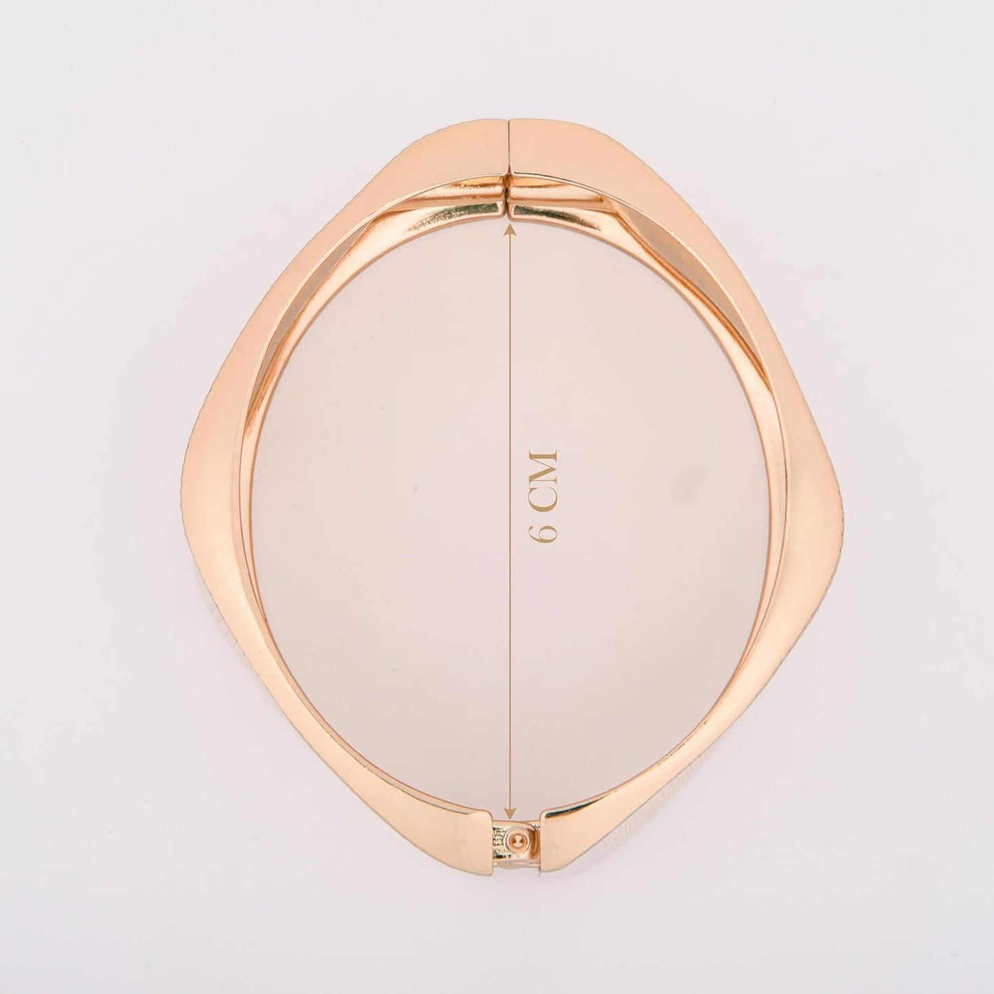 MORU Aurora Luxe Wide Kada Bangle for Women | Textured Openable Bracelet | Statement Fashion Jewelry for Parties, Weddings & Gifting