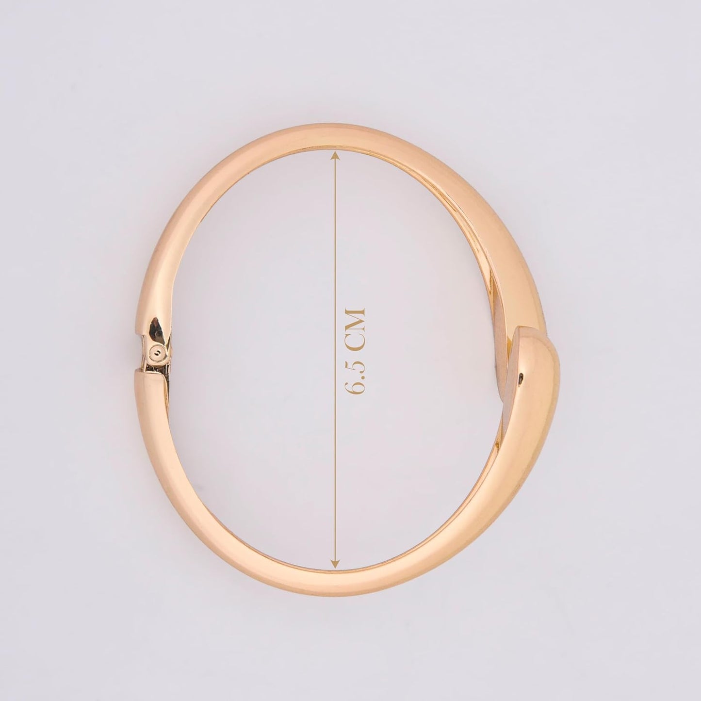MORU Duet Open Kada Bangle for Women | Minimal Overlap Bracelet | Fashion Jewellery for Wedding, Parties & Gifting