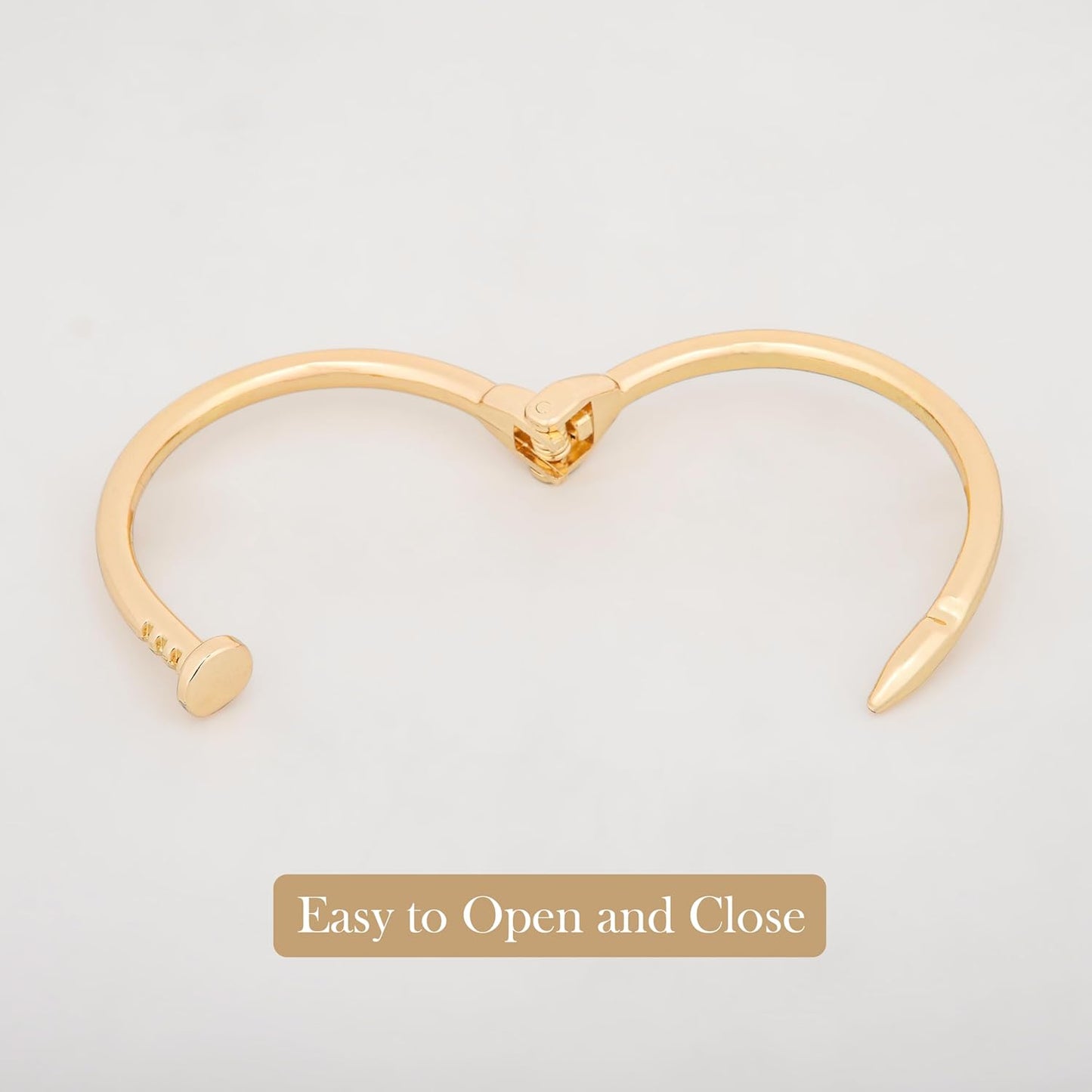 MORU Seika Slim Kada Bangle for Women | Minimal Openable Bracelet | Fashion Jewellery for Wedding, Parties & Gifting