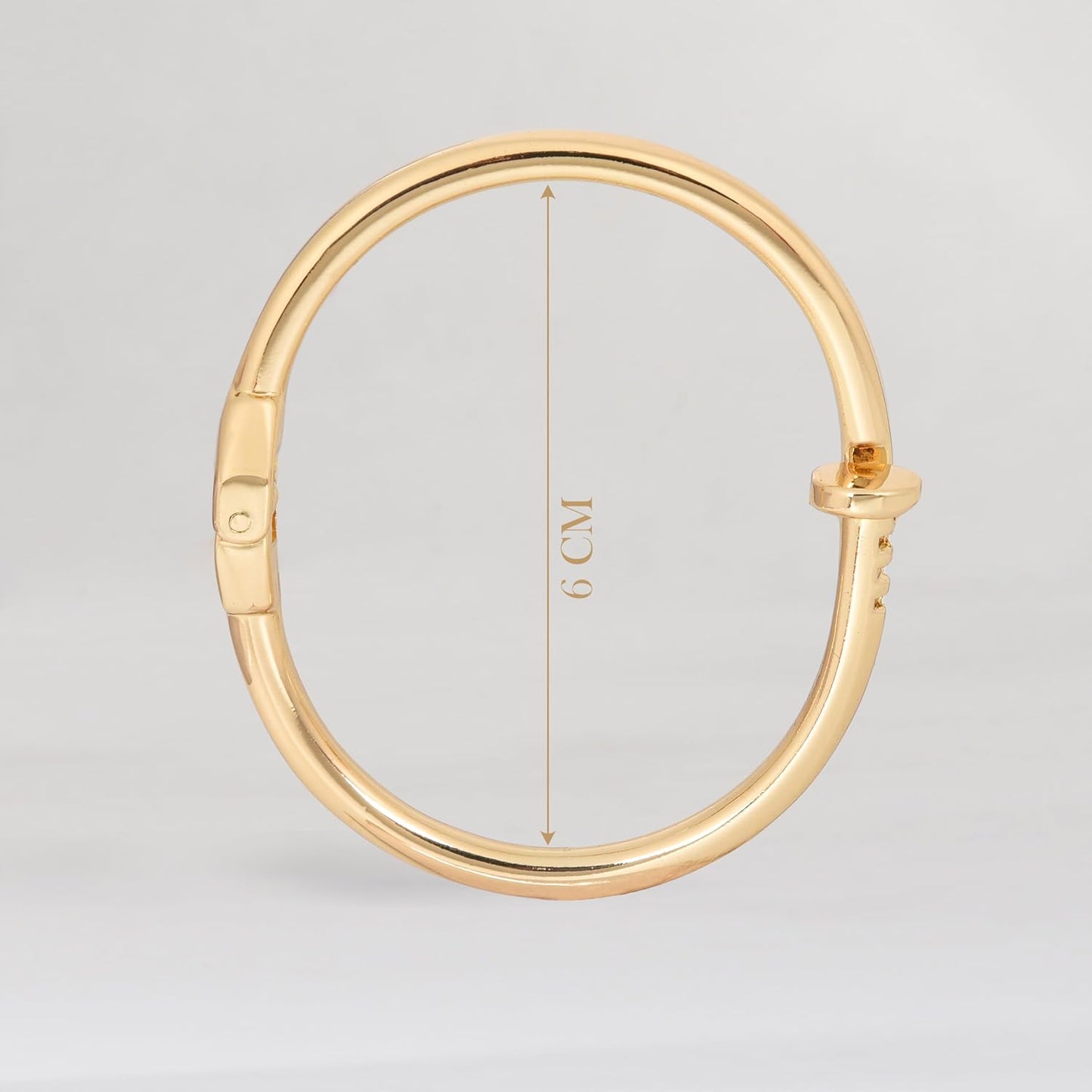 MORU Seika Slim Kada Bangle for Women | Minimal Openable Bracelet | Fashion Jewellery for Wedding, Parties & Gifting