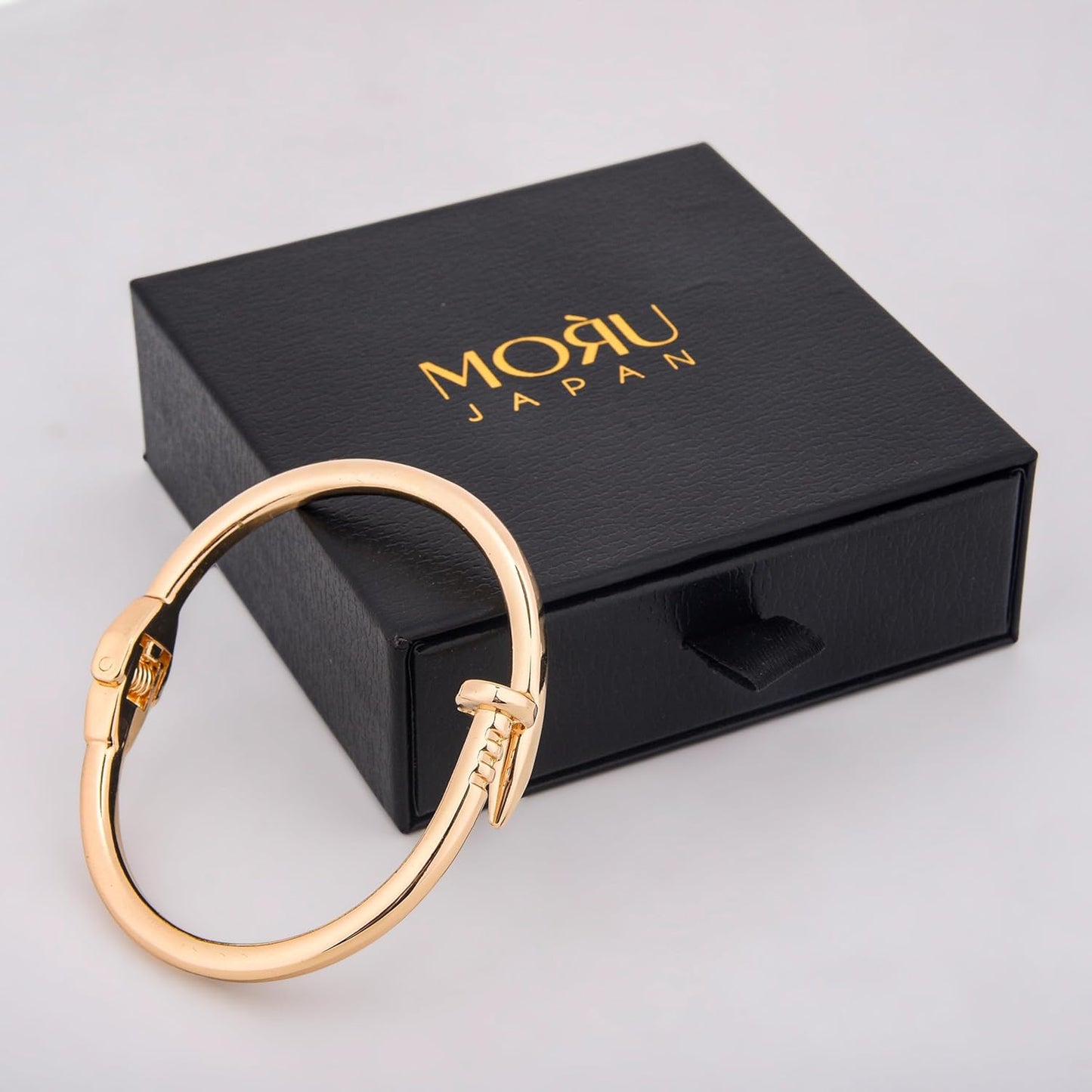MORU Seika Slim Kada Bangle for Women | Minimal Openable Bracelet | Fashion Jewellery for Wedding, Parties & Gifting