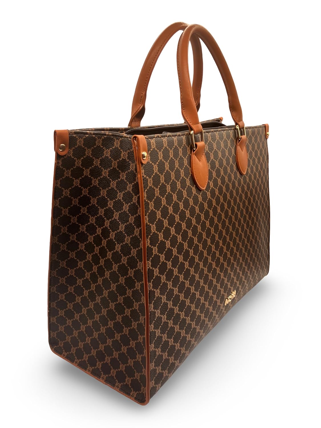 MORU FASHIONS leather Vintage Top Handle Tote Bag Spacious Interior Sturdy Top Handles