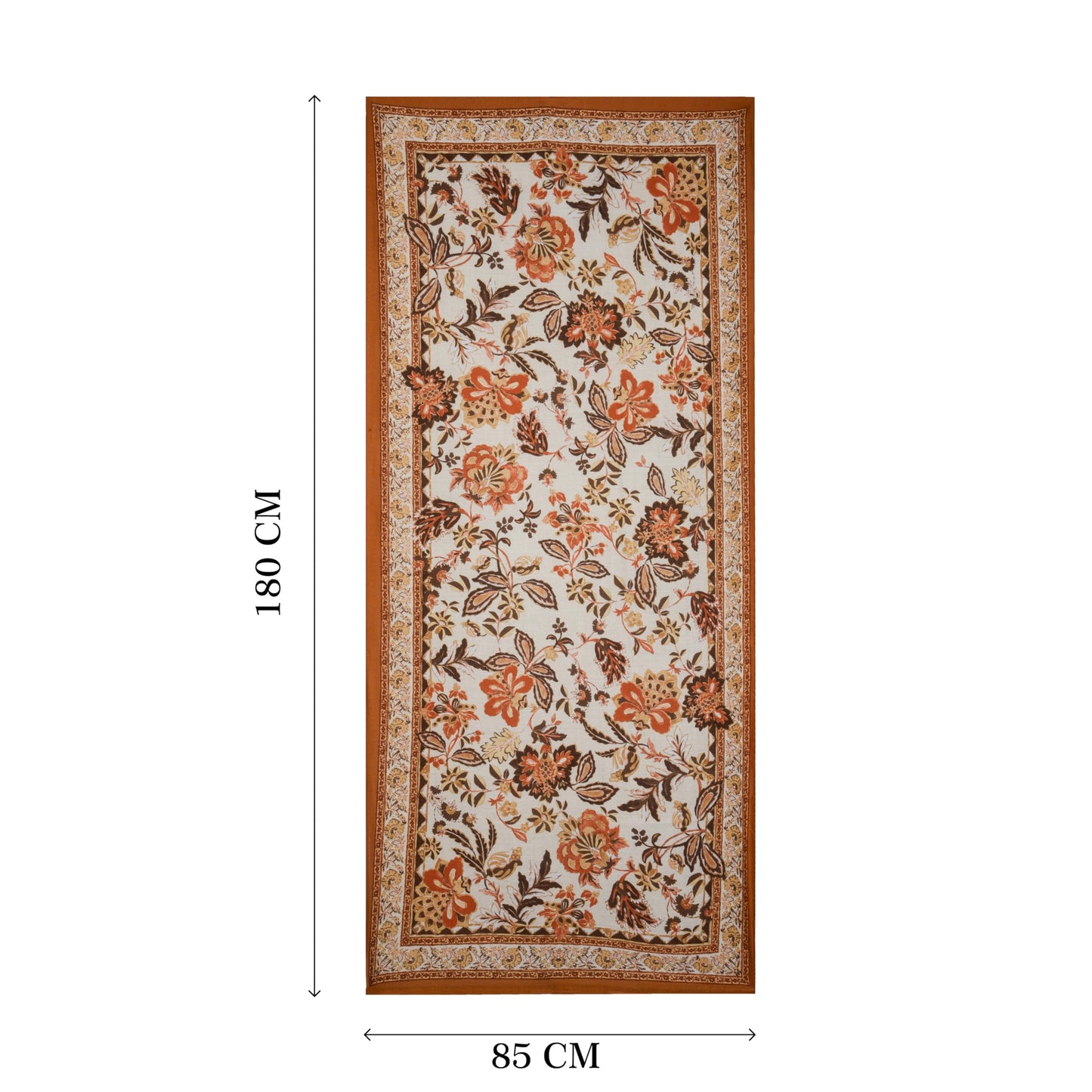 MORU Kyoto Luxe Women’s Floral Luxe Scarf | Soft Lightweight Ivory & Grey Floral Printed Stole | Elegant Premium Fashion Wrap for All Seasons