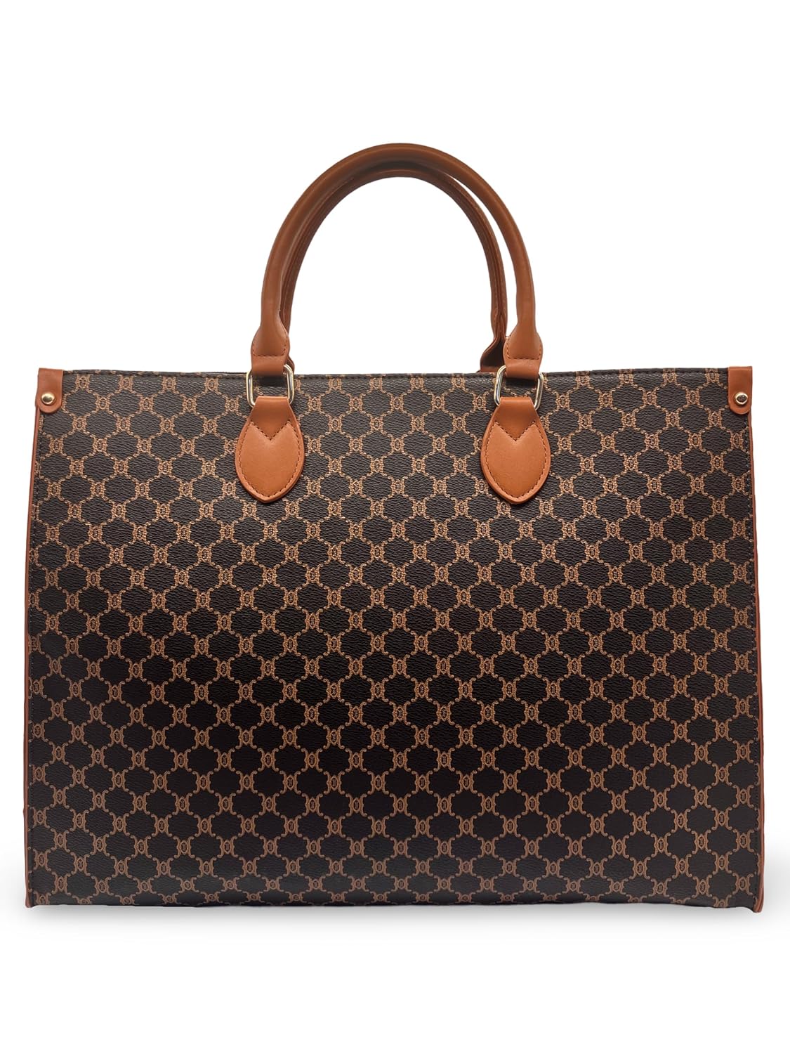MORU FASHIONS leather Vintage Top Handle Tote Bag Spacious Interior Sturdy Top Handles