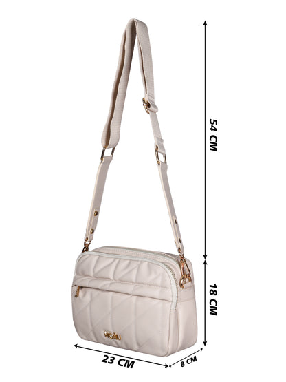 Kuro Quilted Crossbody Bag