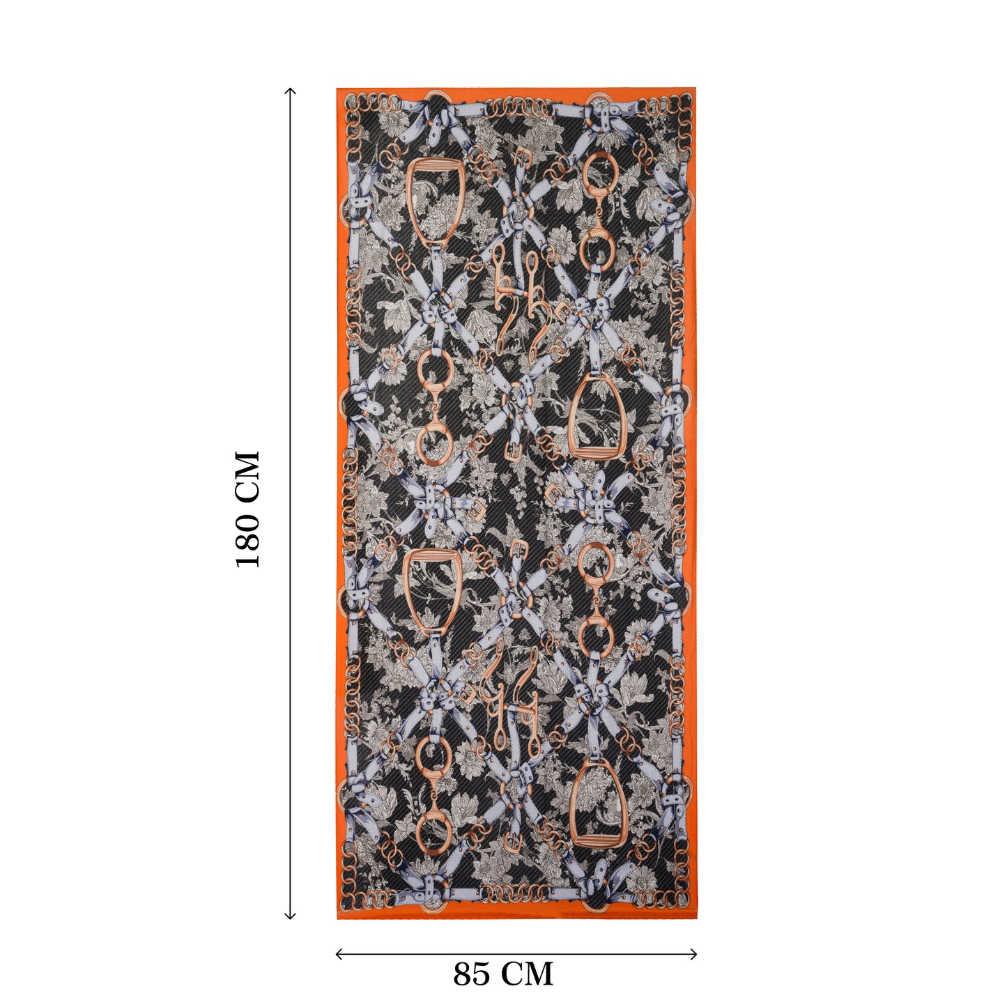 MORU Regalia Luxe Women’s Equestrian Chain Scarf