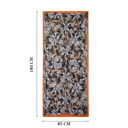 MORU Regalia Luxe Women’s Equestrian Chain Scarf