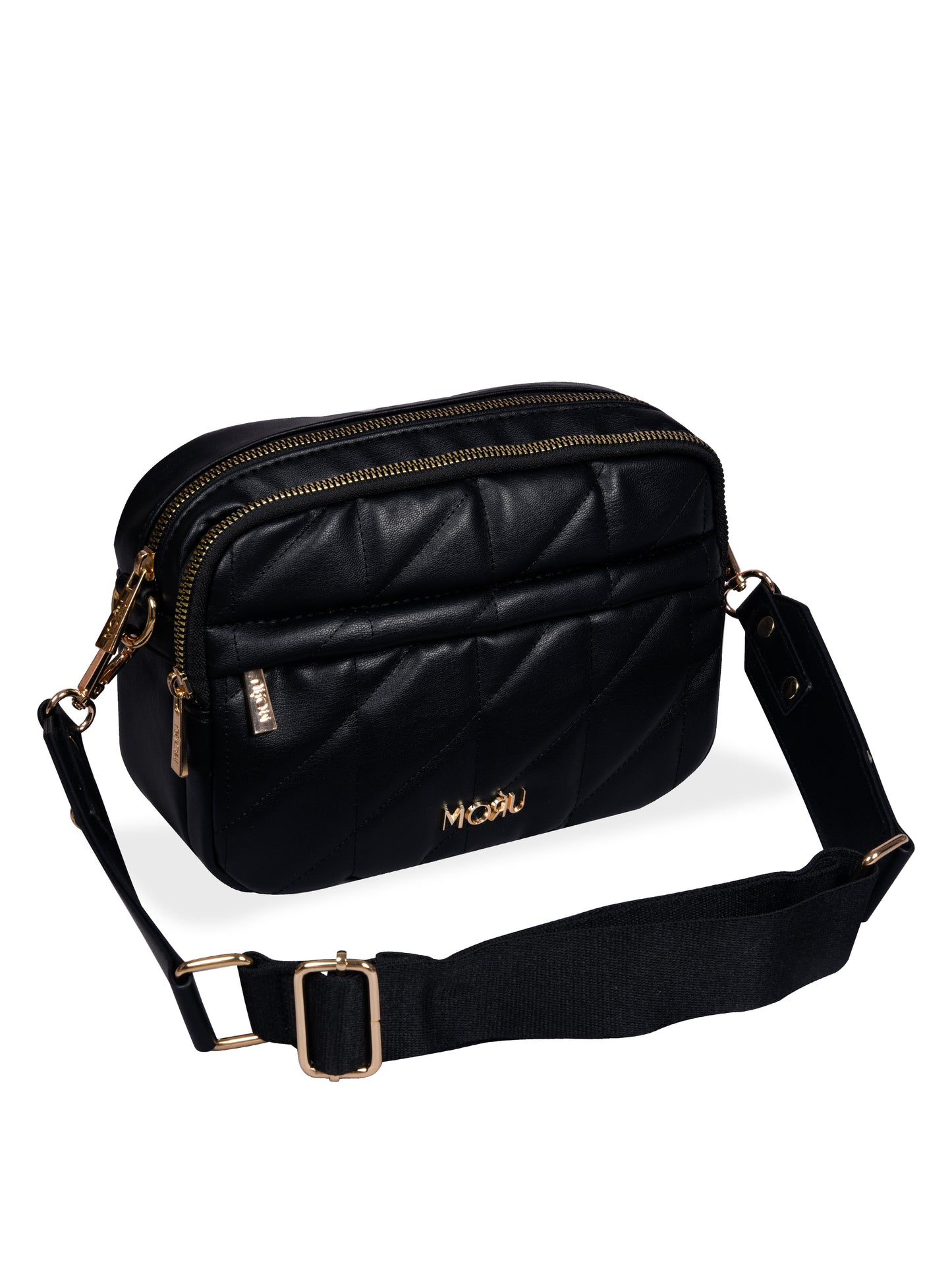 Kuro Quilted Crossbody Bag