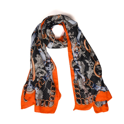 MORU Regalia Luxe Women’s Equestrian Chain Scarf