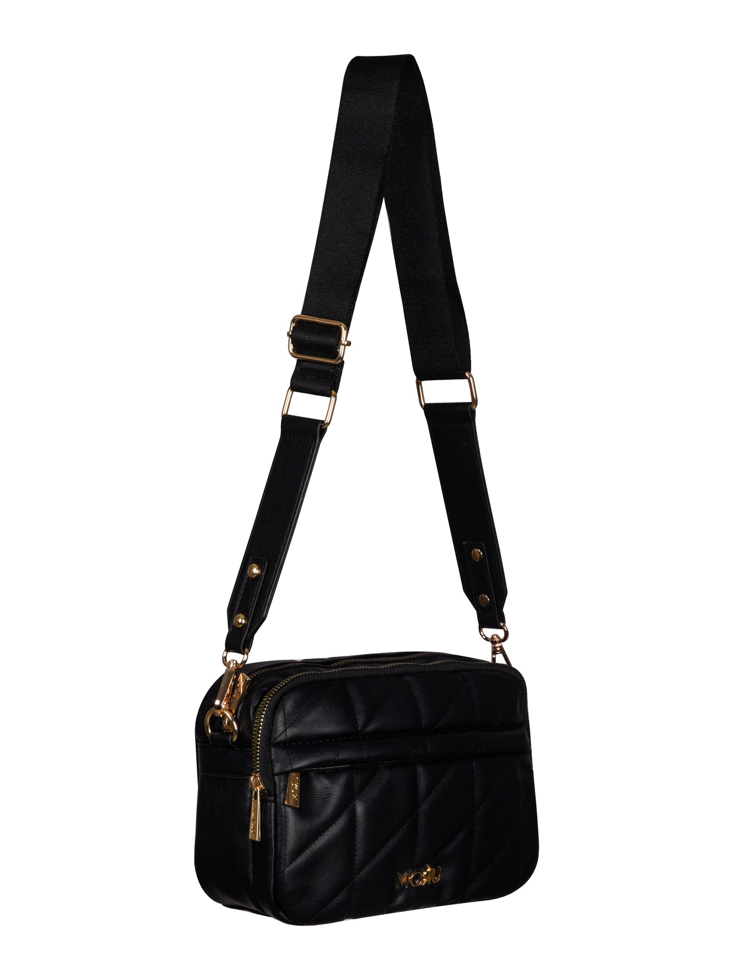 Kuro Quilted Crossbody Bag