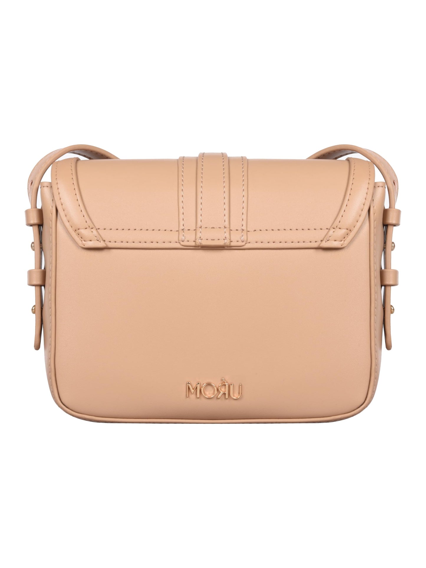 MORU Aurelia Saddle Crossbody Bag for Women | Crossbody Purse | Structured Crossbody Bags for Women Stylish | Adjustable Shoulder Strap