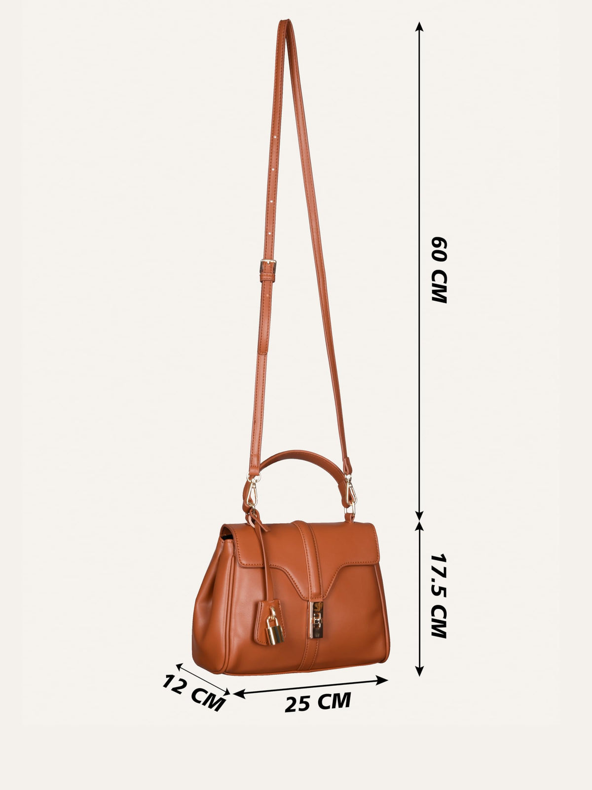MORU Sienna Lock Satchel Bag