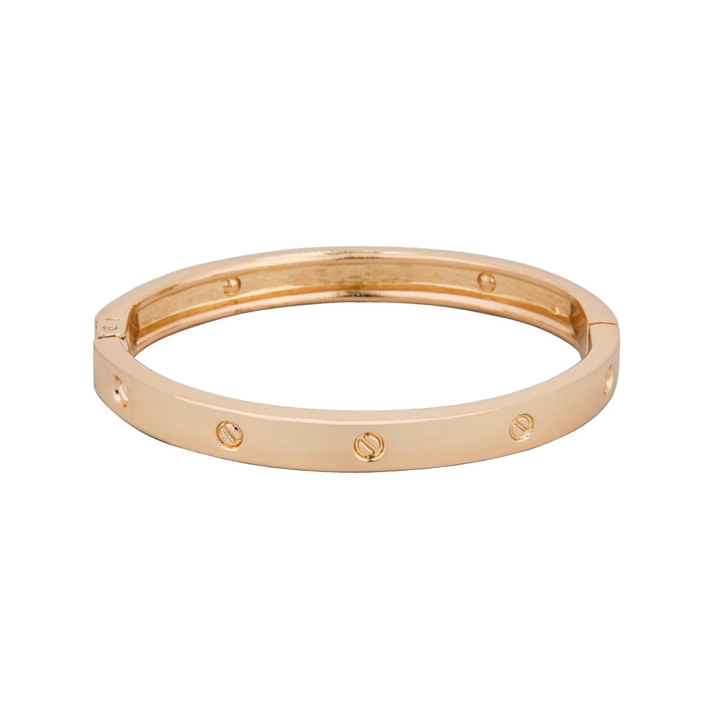 MORU Eternal Bond Kada Bangle for Women | Minimal Openable Bracelet | Fashion Jewellery for Wedding, Parties & Gifting