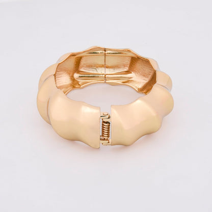MORU Kage Jagged Kada Bangle for Women | Bold Geometric Openable Bracelet | Fashion Jewellery for Parties, Weddings & Gifting