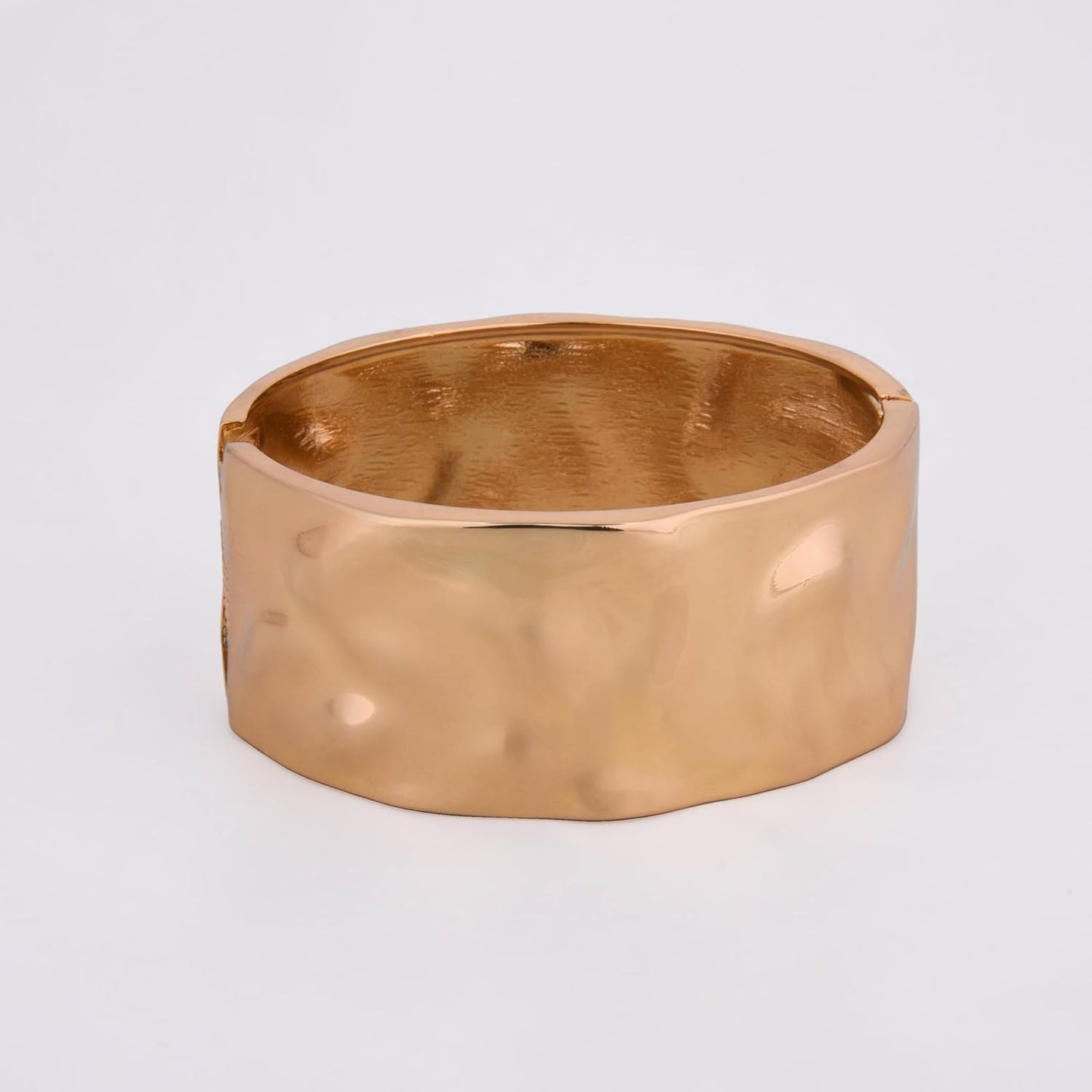 MORU Radiant Textured Kada Bangle for Women | Wide Openable Bracelet | Fashion Jewellery for Weddings, Parties & Gifting