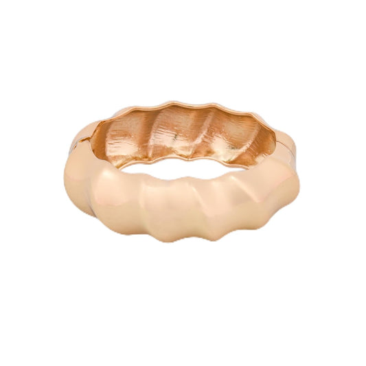 MORU Kage Jagged Kada Bangle for Women | Bold Geometric Openable Bracelet | Fashion Jewellery for Parties, Weddings & Gifting