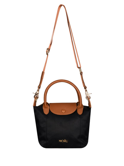MORU Luma Sling Bag for Women | Stylish Top Handle Crossbody Handbag with Adjustable Strap | Lightweight, Water-Resistant Fabric | Everyday Casual & Office Use