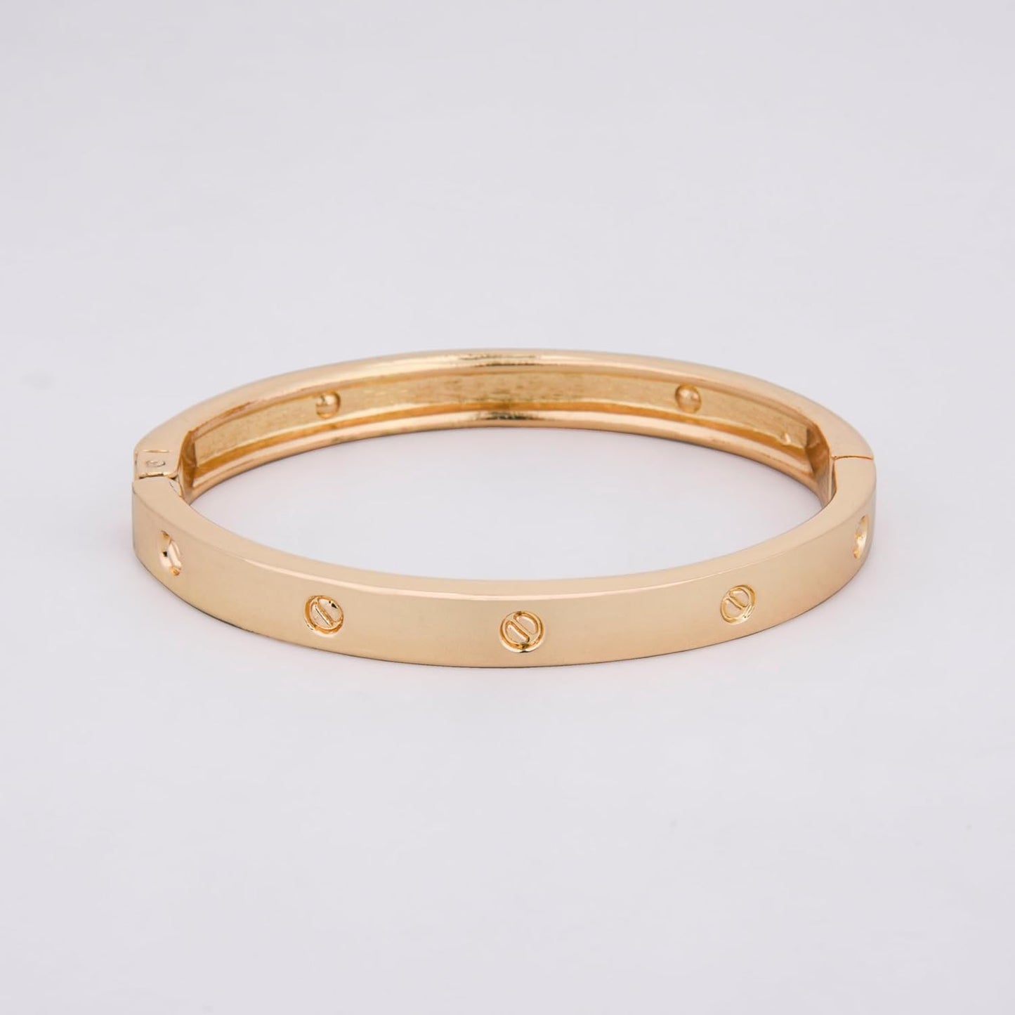 MORU Eternal Bond Kada Bangle for Women | Minimal Openable Bracelet | Fashion Jewellery for Wedding, Parties & Gifting