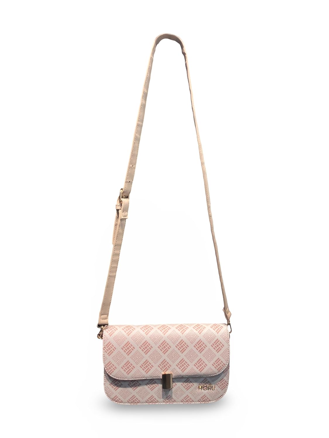 MORU FASHIONS Women Rafa Shoulder Bag With Additional Detachable Strap Cream