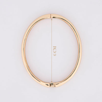 MORU Eternal Bond Kada Bangle for Women | Minimal Openable Bracelet | Fashion Jewellery for Wedding, Parties & Gifting