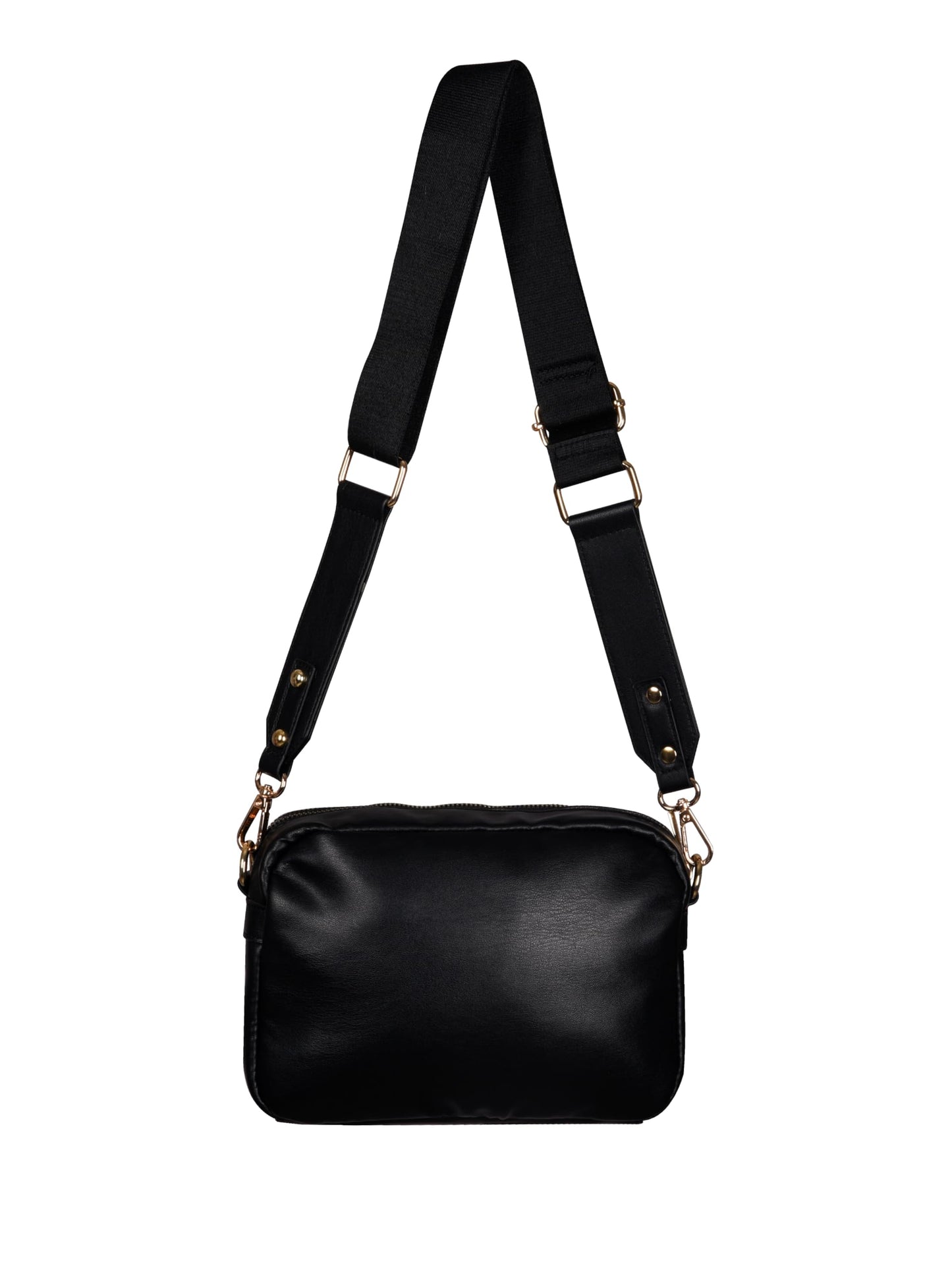 MORU Kuro Quilted Crossbody Bag for Women | Premium Vegan Leather Sling Bag with Adjustable Strap | Lightweight, Water-Resistant | Everyday Office & Travel Use
