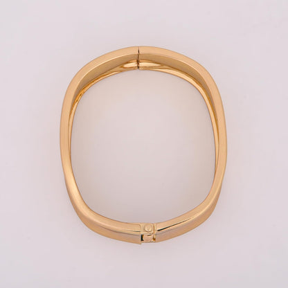 MORU Ovalis Kada Bangle for Women | Sleek Openable Bracelet | Fashion Jewellery for Weddings, Parties & Gifting