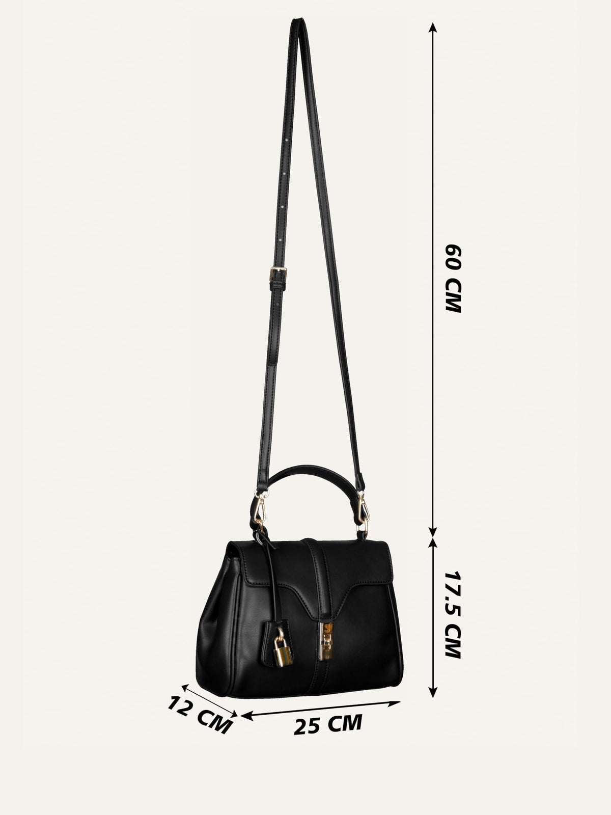 MORU Sienna Lock Satchel Bag