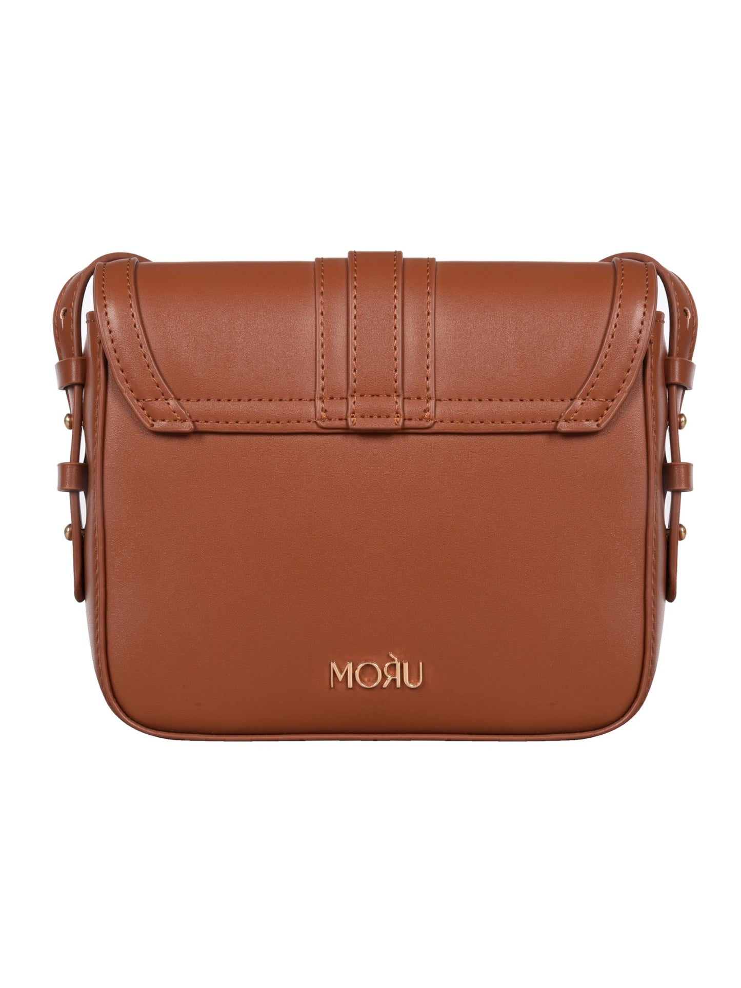 MORU Aurelia Saddle Crossbody Bag for Women | Crossbody Purse | Structured Crossbody Bags for Women Stylish | Adjustable Shoulder Strap