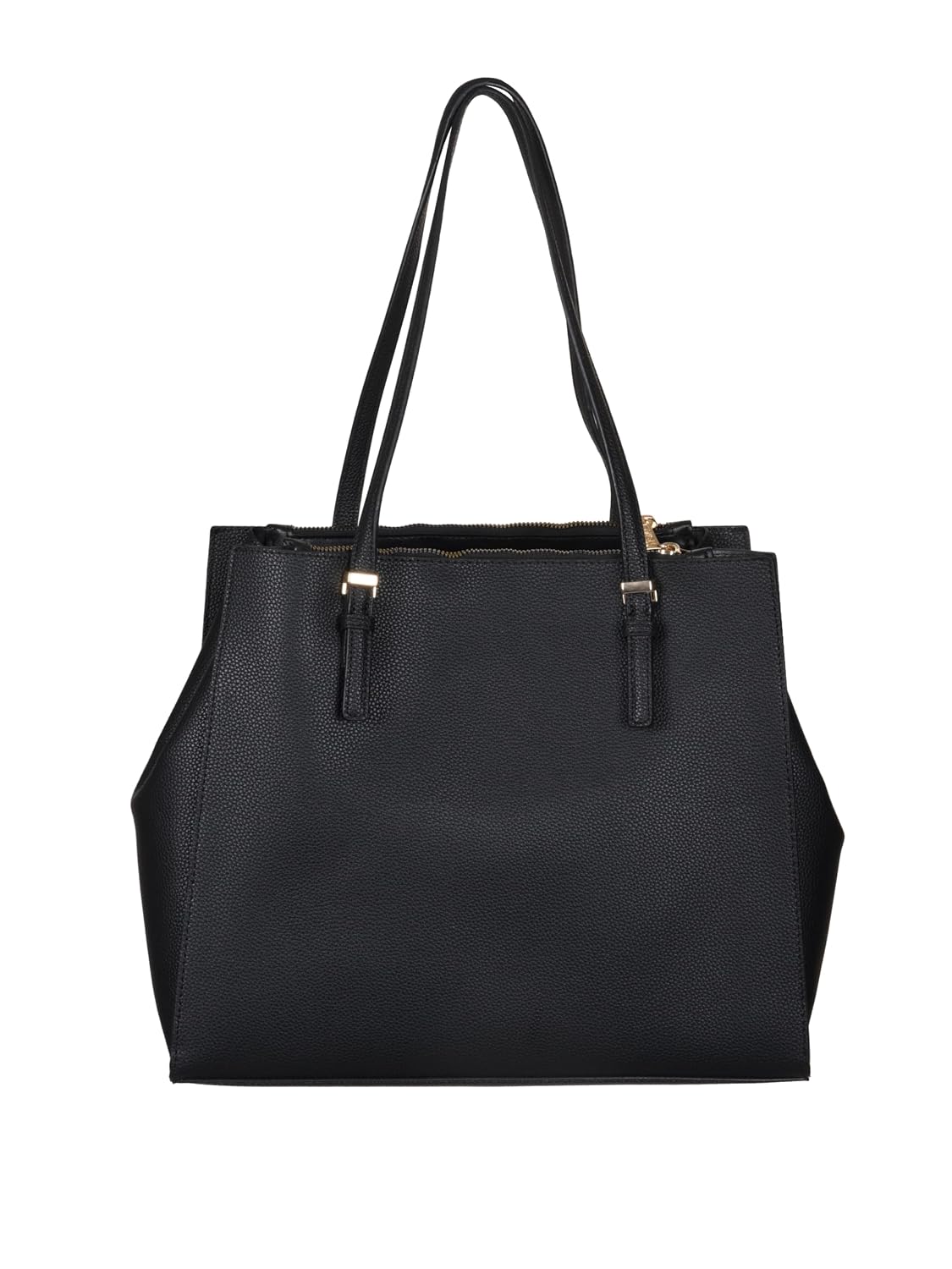 MORU Akari Structured Tote Bag for Women | Large Office Handbag Fits 13–16 inch MacBooks | Premium Vegan Leather Shoulder Bag | Zipper Closure | Work & Daily Use