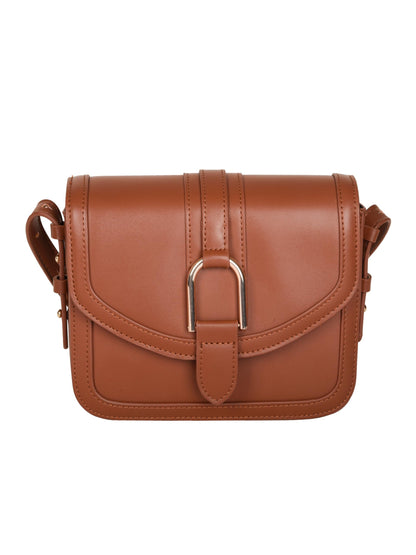 MORU Aurelia Saddle Crossbody Bag for Women | Crossbody Purse | Structured Crossbody Bags for Women Stylish | Adjustable Shoulder Strap