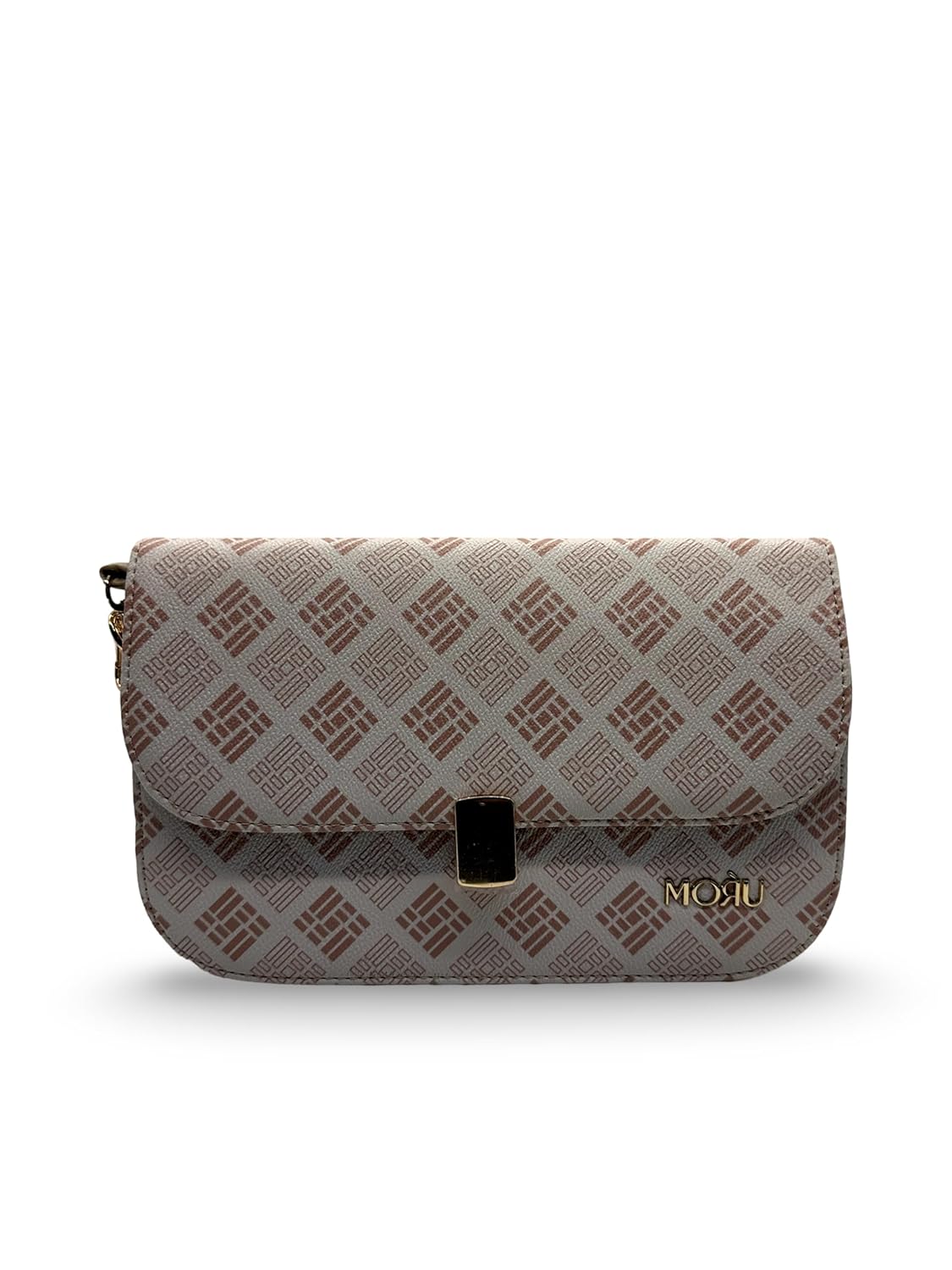MORU FASHIONS Women Rafa Shoulder Bag With Additional Detachable Strap Cream