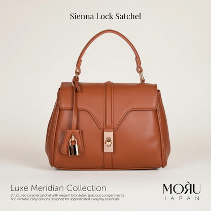 MORU Sienna Lock Satchel Bag
