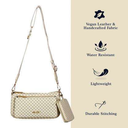 Crossbody Handbag with Coin Purse