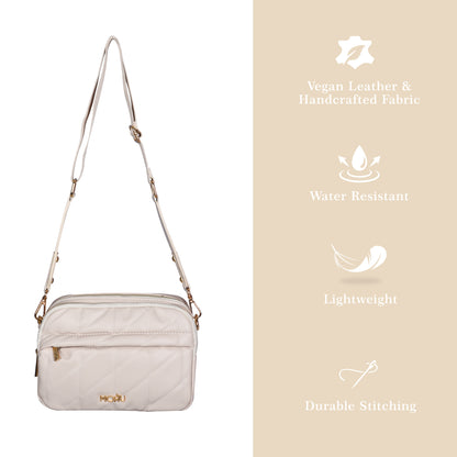 Kuro Quilted Crossbody Bag