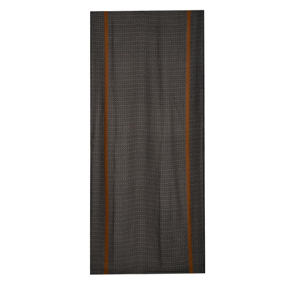 MORU Tokyo Modern Luxe Women's Geometric Printed Stole for Women | Premium Soft Designer Fashion Scarf Wrap | Elegant Modern Geometric Shawl | Black Brown