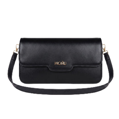MORU Aurelia Sling Bag | Structured Crossbody Shoulder Bag for Women | Detachable Adjustable Strap | Magnetic Flap Closure | Secure Inner Zip Pocket