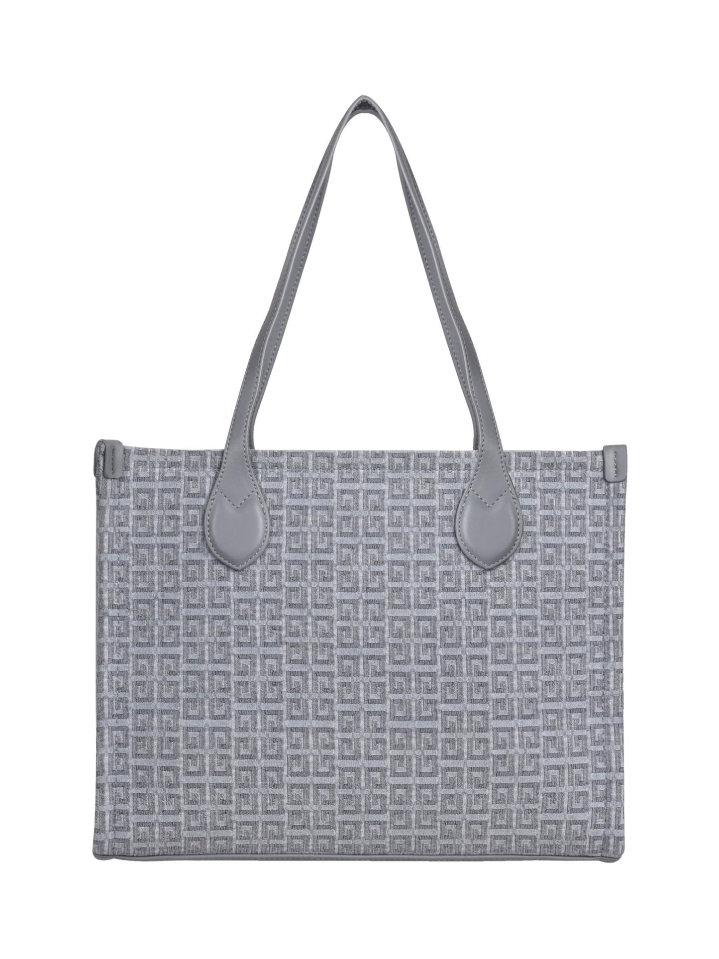 MORU Winter Grid Classic Beige Canvas Tote Bag for Women | Large Work & Travel Handbag | Fits MacBook Pro 14”, MacBook Air 13” & 15” | Shoulder & Crossbody Office Bag