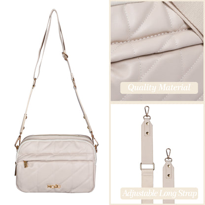 Kuro Quilted Crossbody Bag