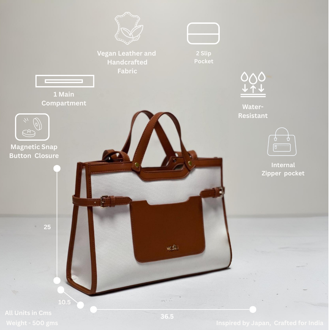 Women's Canvas Tote Handbag