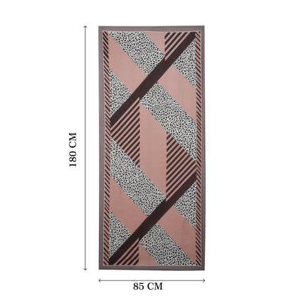 MORU Urban Luxe Blush Patchwork Scarf