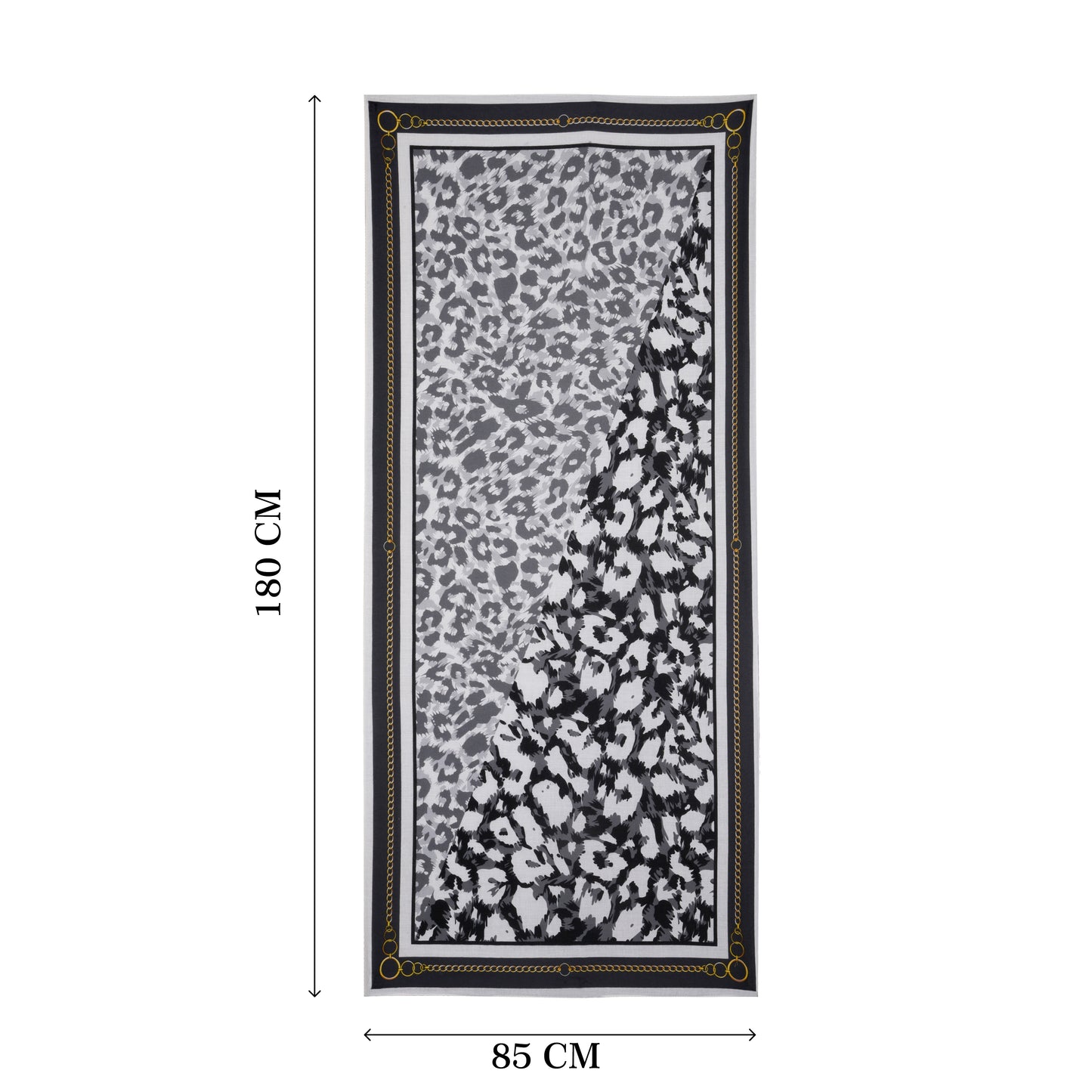 MORU Regalia Luxe Women’s Monochrome Fusion Scarf