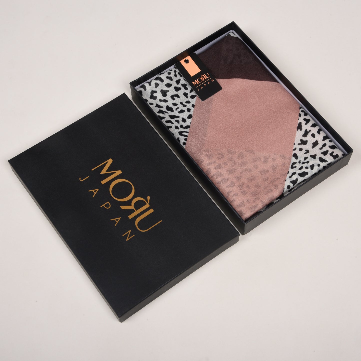 MORU Urban Luxe Blush Patchwork Scarf