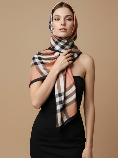 MORU Osaka Classic Women’s Heritage Check Scarf
