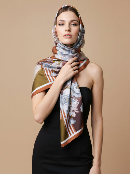 Kyoto Luxe Women’s Autumn Bloom Scarf