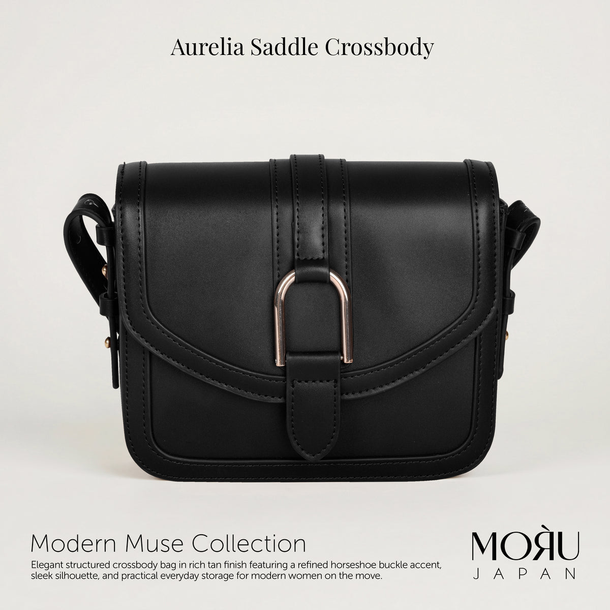 MORU Aurelia Saddle Crossbody Bag